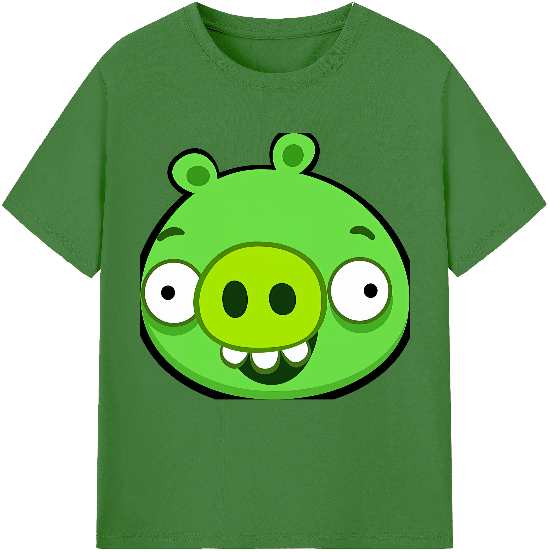 （画像用） Angry Birds アングリーバード レディースカジュアルプリントTシャツ（綿100％）